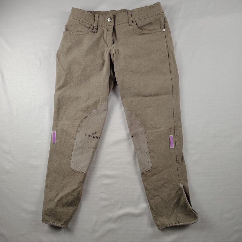 Romfh Womens Full Seat Riding Breeches 28S Stretch Equestrian Horse Show Pants